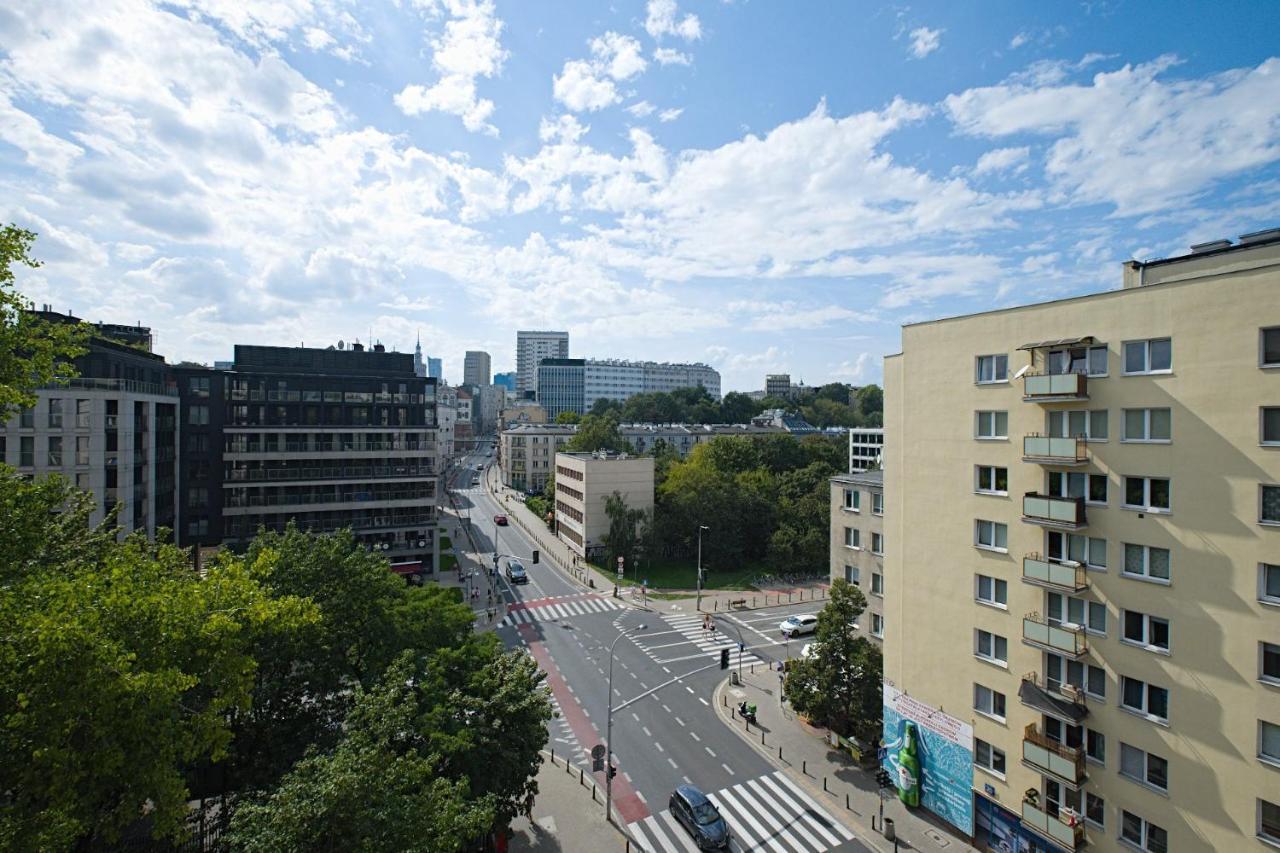 2Br Apt Balcony Tamka 17 Ac Appartement Warschau Buitenkant foto
